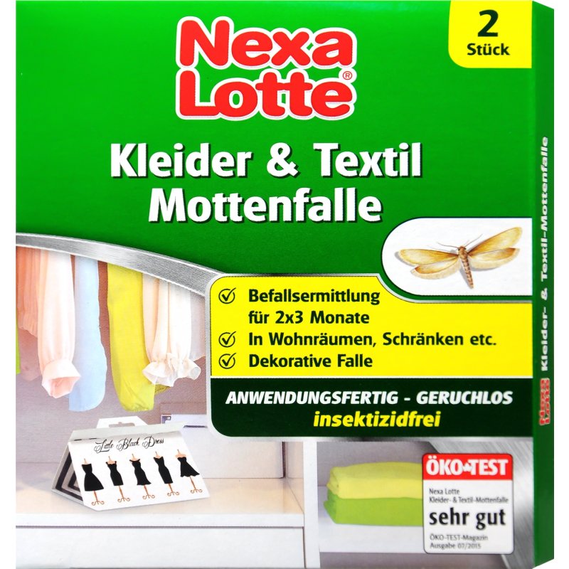 Nexa Lotte Kleider & Textil Mottenfalle Nexa Lotte Mottenfalle 2 er