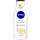 NIVEA Body Lotion Hautstraffend Q10, 3er Pack (3x400ml Flasche) + usy Block
