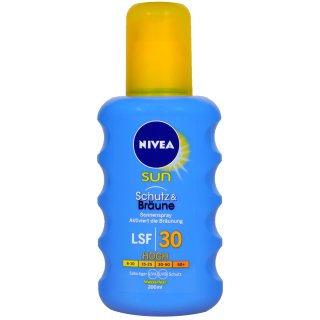 Nivea Sun Protect and Bronze Sonnenspray LSF 30  200ml