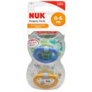 Nuk Happy Kids Latex-Schnuller Größe 1,...