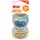 Nuk Happy Kids Latex-Schnuller Größe 1, für 0-6 Monate 2 er
