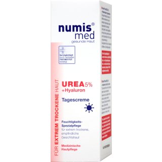 Numis Med Urea 5% Tagescreme Hyaluron (50ml Packung)