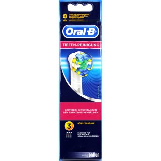 Oral-B Aufsteckbürsten Tiefenreinigung 3 er