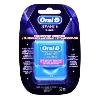 Oral-B 3D White Luxe Zahnseide Mint (35m Packung)