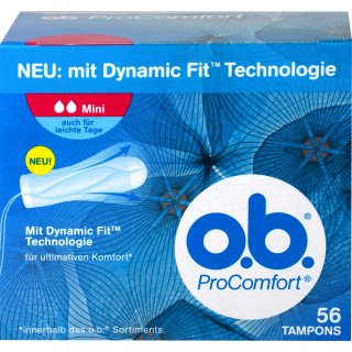 OB Pro Comfort Mini (56 Tampons)