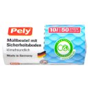 Pely Comfort Müllbeutel mit Sicherheitsboden (50x10l...