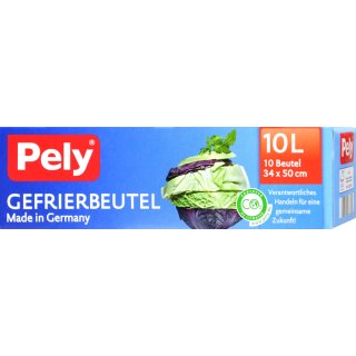 Pely Gefrierbeutel Rolle 10l (10x 34x50cm Beutel)