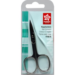 Pfeilring Nagelschere Gebogen 9 cm