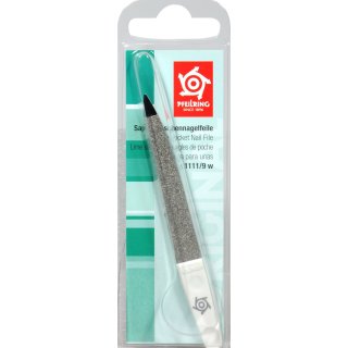 Pfeilring Saphir Taschennagelfeile 9 cm