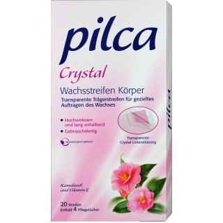 Pilca Crystal Wachsstreifen Körper (20 St)