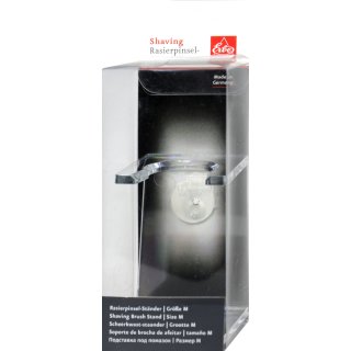 Rasierpinselhalter Glasklar