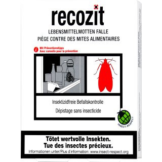 Recozit Lebensmittel Mottenfalle 2 er