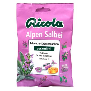 Ricola Alpen Salbei Zuckerfrei  75g