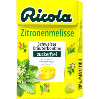 Ricola Böxli Zitronenmelisse Zuckerfrei 50g