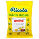 Ricola Bonbons Kräuter Original ohne Zucker (75g Packung)