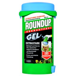 Roundup Unkrautfrei Gel Extrastark (100ml Packung)