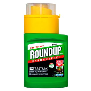 Roundup Unkrautfrei Extrastark Konzentrat (140ml Flasche)