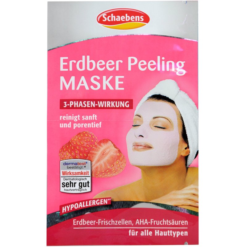 Schaebens Erdbeer Maske 2 x 6 ml