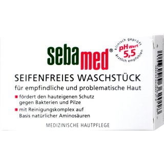 Sebamed Seifenfreies Waschstück  50g
