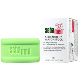 Sebamed Seifenfreies Waschstück  100g