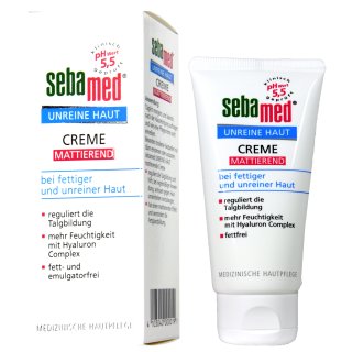 Sebamed Unreine Haut Mattierende Creme (50ml Tube)