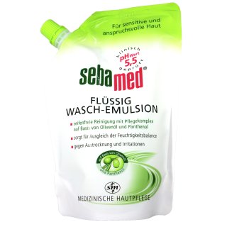 Sebamed Waschemulsion Olive Nachfüllpack  400ml