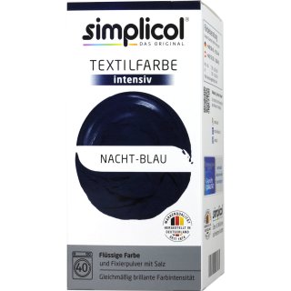 Simplicol Intensiv Textilfarbe Nacht-Blau 1808