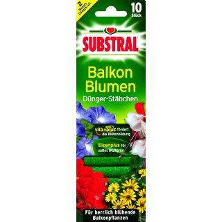 Substral Balkonblumen Düngerstäbchen 10 er
