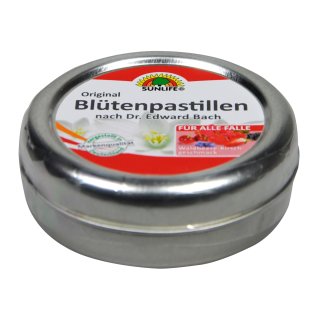 Sunlife Blütenpastillen Waldbeere (50g Dose)