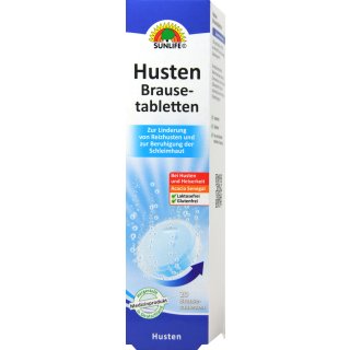 Sunlife Husten Brausetabletten 20 er