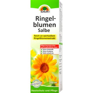 Sunlife Ringelblumen Salbe (100ml Packung)