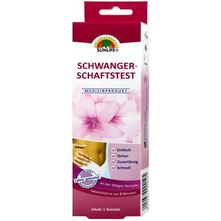 Sunlife Schwangerschaftstest 1 er