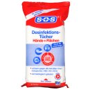 SOS Desinfektionstücher für Hände und...