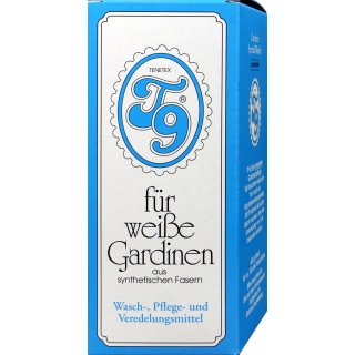 T 9 Pulver Gardinenwaschmittel (8x50g Packung)