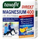 Taxofit Magnesium 400 Granulat (20 Portionen)
