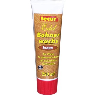 Tecur Bohnerwachs Braun (250ml Tube)