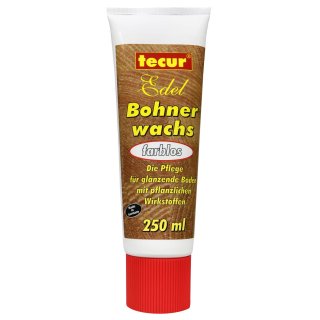 Tecur Bohnerwachs Farblos (250ml Tube)