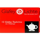 Teelichter Glafey Metallnapf 12 er