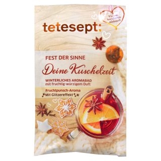 Tetesept Bad Fest der Sinne Deine Kuschelzeit (60g Packung)