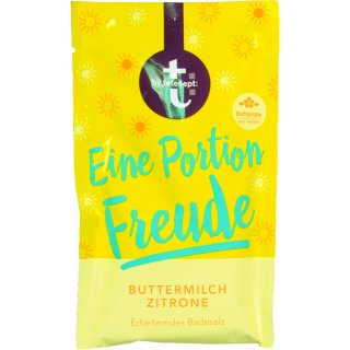 Tetesept Eine Portion Freude Badesalz (60g Beutel)