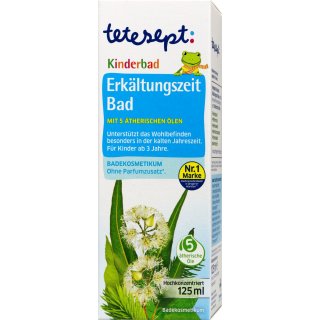 Tetesept Erkältungsbad Kinder (125ml Flasche)