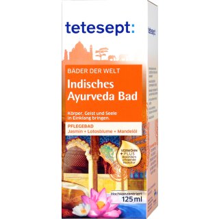 Tetesept Indisches Ayurveda Bad (125ml Packung)