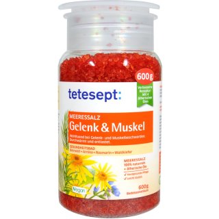 Tetesept Meeressalz Gelenk und Muskel  600g