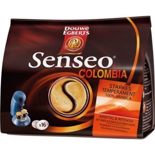 Kaffeepads Senseo Douwe Egberts "Colombia Blend", 16 St.