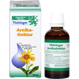Thüringer Arnikatinktur (50ml Flasche)
