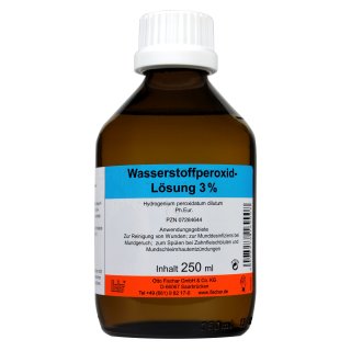 Wasserstoffperoxid 3 % Ph. Eur. Fischar  250ml