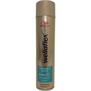 Wellaflex Haarspray Invisible Hold Extra Stark (250ml Flasche)