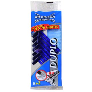 Wilkinson Duplo Einwegrasierer 6 + 2 er