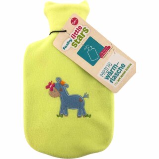 Fashy Wärmeflasche Kinder Flauschbezug (0,8l Fassungsvermögen)