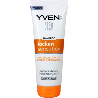 Yven Shampoo Pure Locken (250ml Tube)